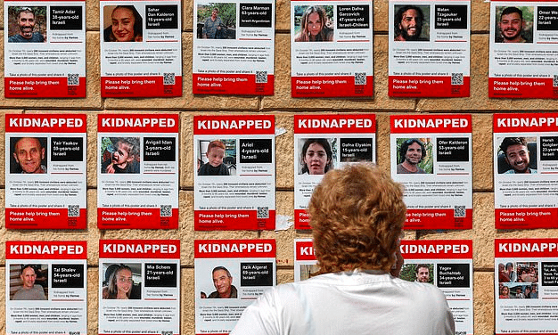 Israeli laptop warriors fight for hostages taken by Hamas as American father of teenage captive describes his ‘living hell’