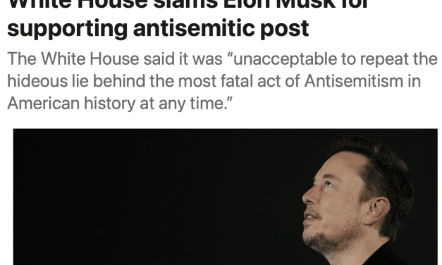 White House slams Elon Musk for supporting antisemitic post