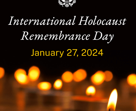 Statement from President Joe Biden on International Holocaust Remembrance Day