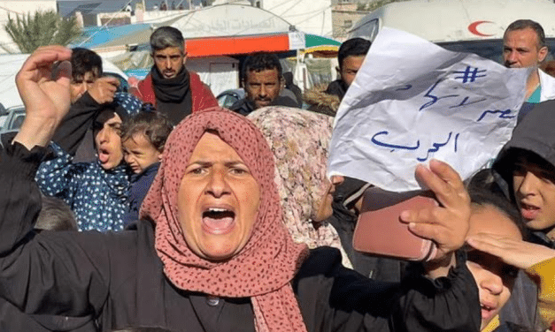 ‘Down with Hamas,’ chant Gazans evacuating Khan Yunis
